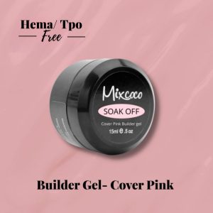 Mixcoco Cover Pink Builder gel/ Гел за изграждане кавър пинк