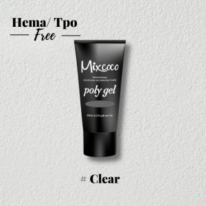 Mixcoco Polygel Clear- Безцветен Полигел