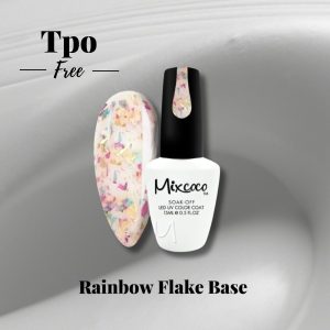 Mixcoco Rainbow Flake Base gel