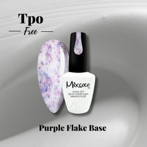 Mixcoco Purple Flake Base gel